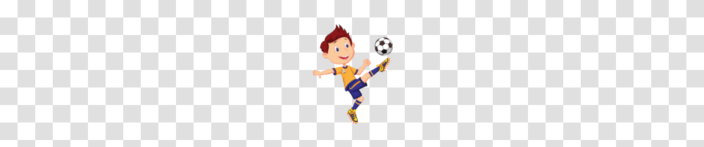 Animated Football Clip Art Footballer, Person, Human, People, Soccer Ball Transparent Png