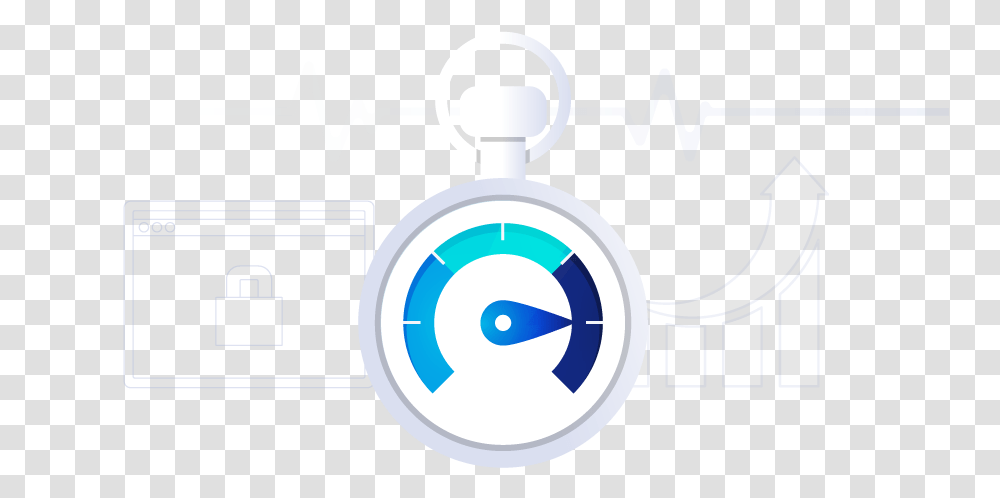 Animated Gauge Representing Load And Performance Circle, Stopwatch Transparent Png
