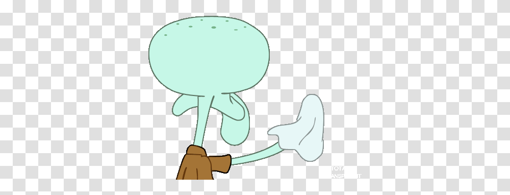 Animated Gif About In Spongebob Squidward Cleaning Gif, Lamp, Furniture, Leisure Activities, Rattle Transparent Png