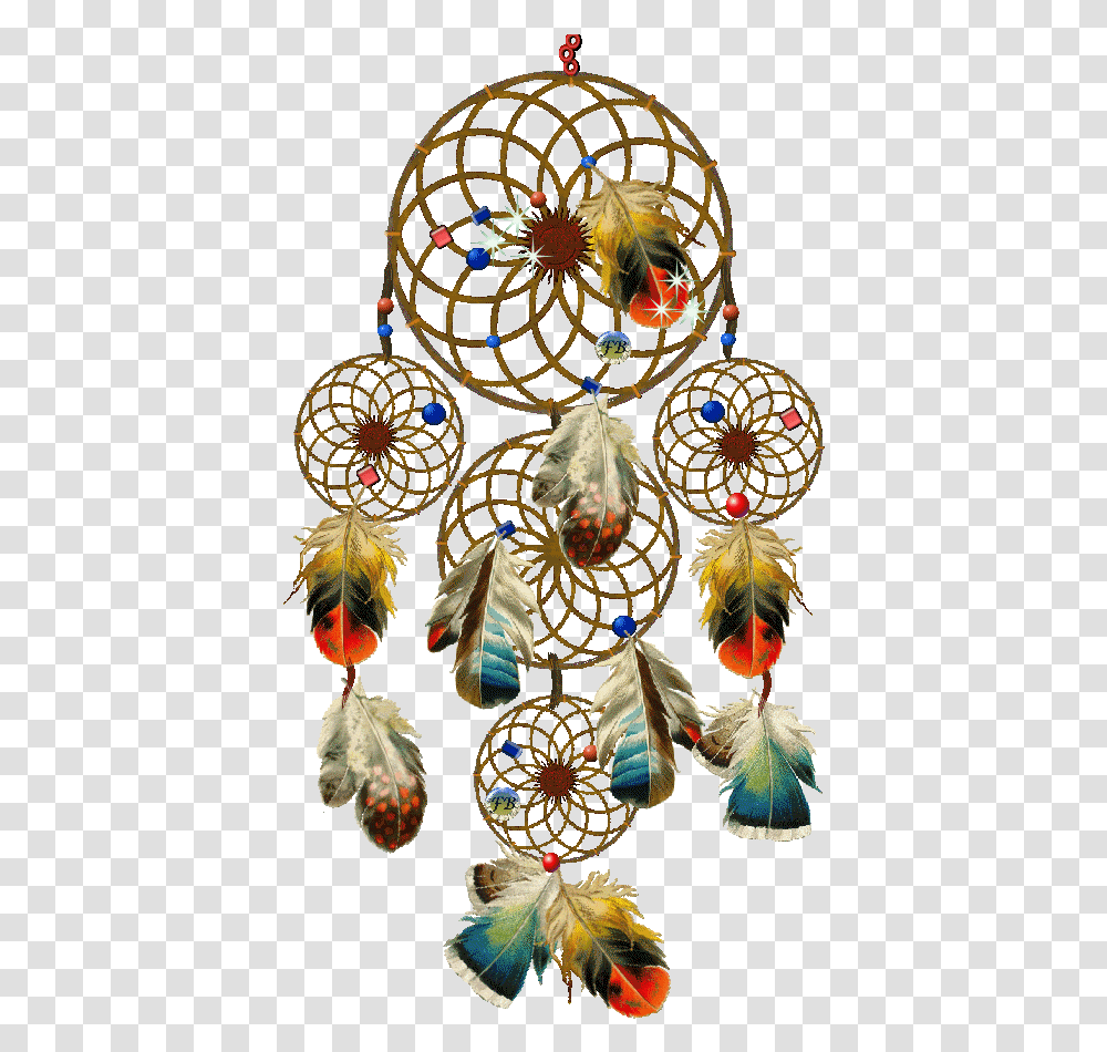 Animated Gif Dream Catcher Art Native American Dreamcatcher Gif, Ornament, Pattern, Fractal, Floral Design Transparent Png