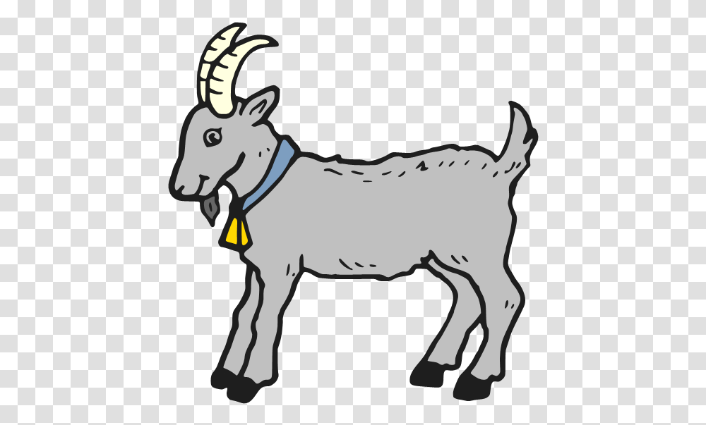 Animated Goat Goatpng Images Goat Black And White Clipart, Mammal, Animal, Horse, Mountain Goat Transparent Png