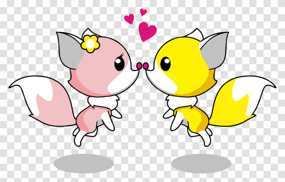 Animated Good Morning Kiss, Animal, Toy Transparent Png