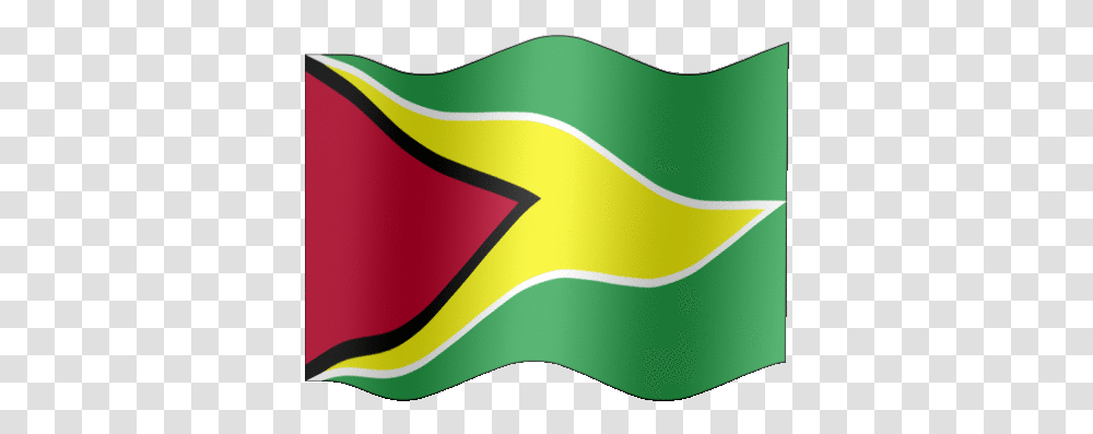 Animated Guyana Flag Country Of Abflags Animated Guyana Flag, Symbol, American Flag, Logo, Trademark Transparent Png