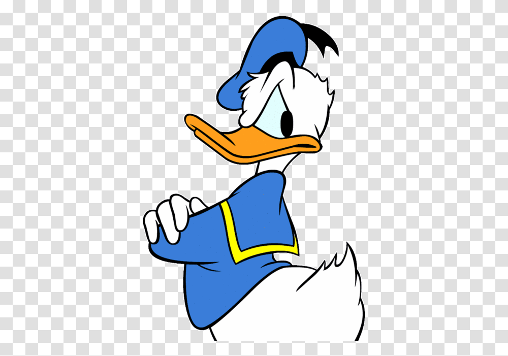 Animated Heroes Classic Disney Duck Donald Angry, Hand, Book, Comics, Manga Transparent Png