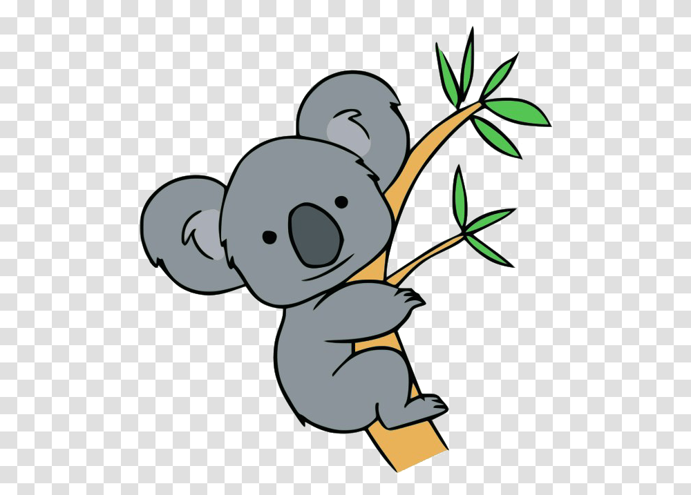 Animated Koala Free Koala Clipart, Animal, Mammal, Wildlife, Stencil Transparent Png