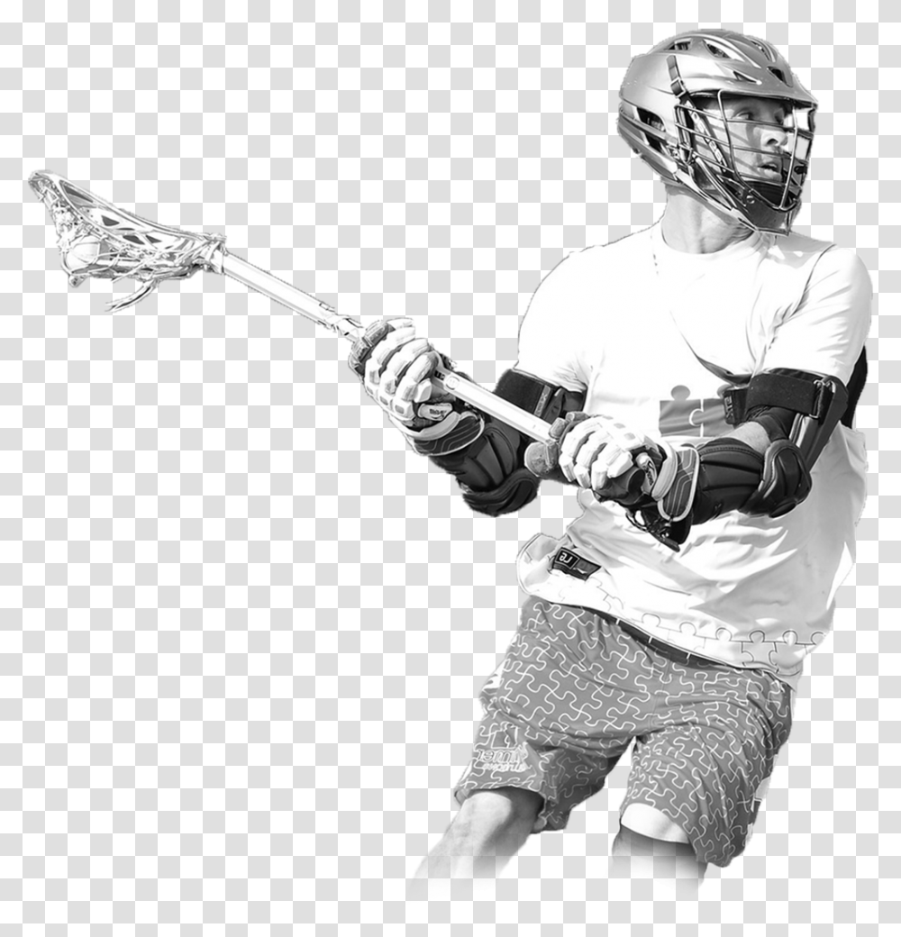 Animated Lacrosse Stick, Helmet, Person, Shorts Transparent Png