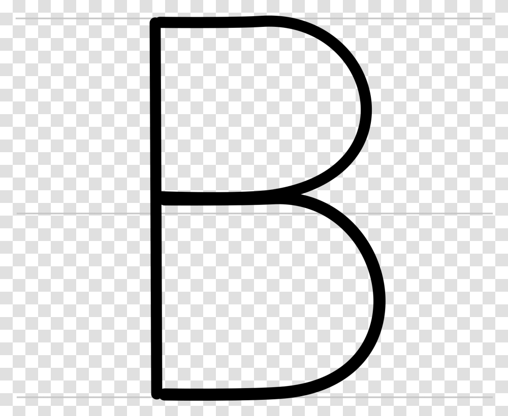 Animated Letter B Line, Screen, Monitor, Plot Transparent Png