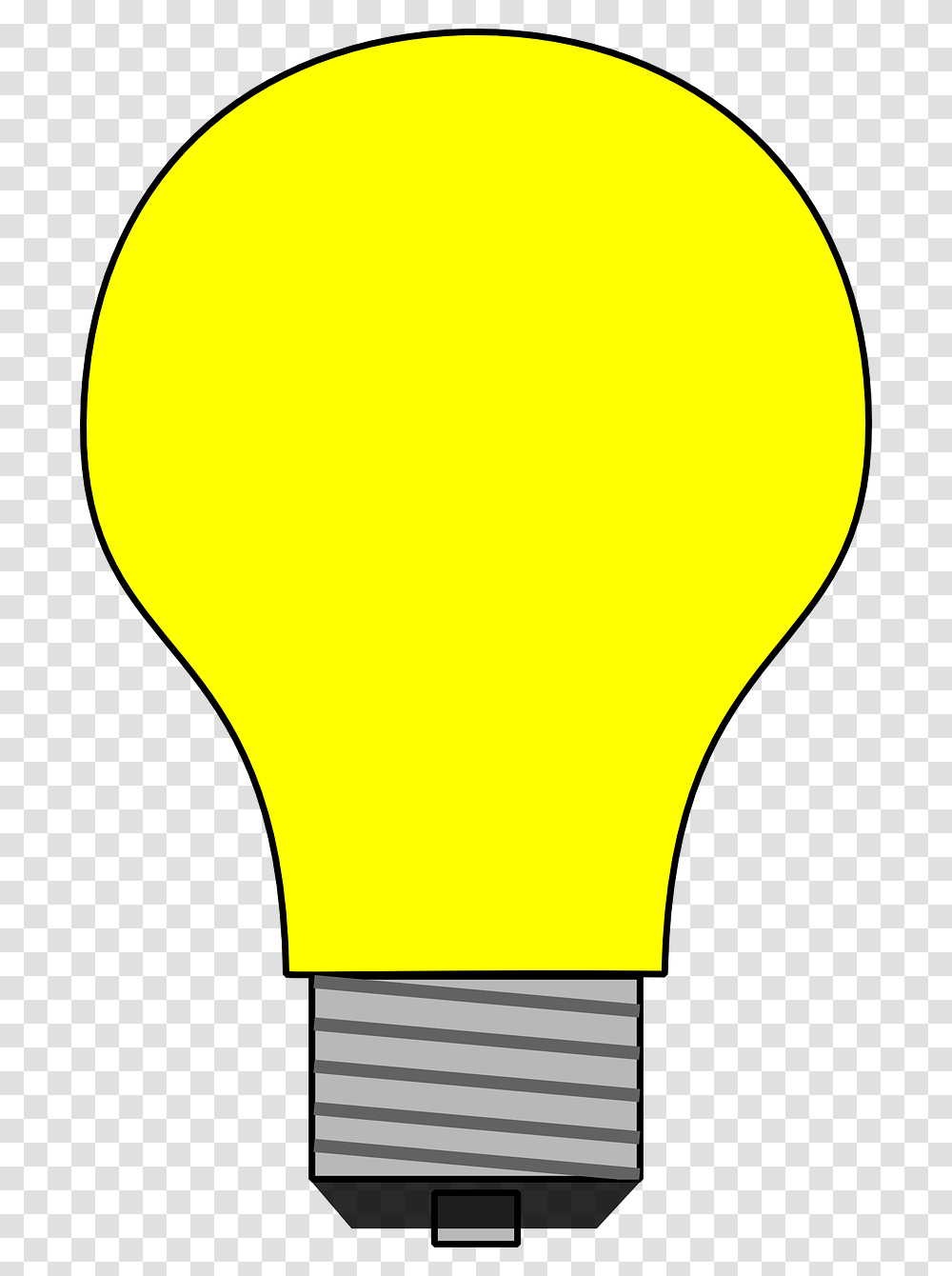 Animated Light Bulb Clipart Animated Light Bulb, Lightbulb, Balloon Transparent Png