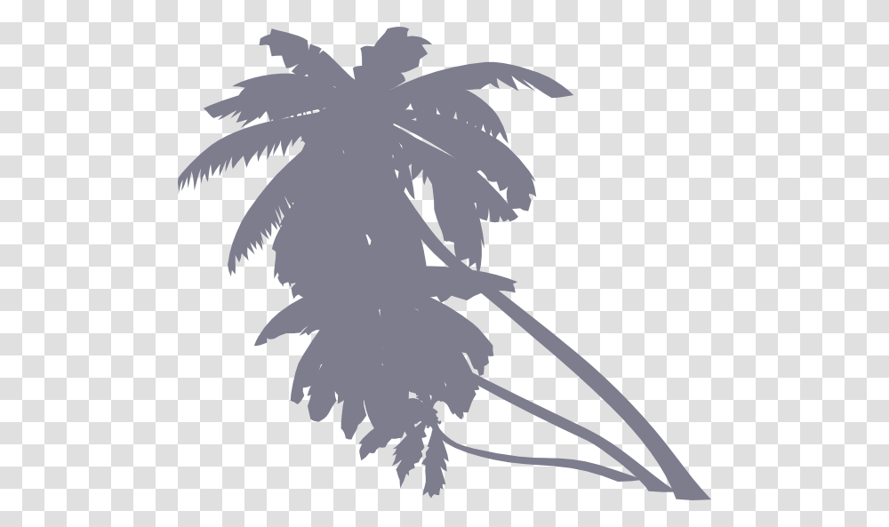 Animated Palm Tree, Plant, Arecaceae, Silhouette Transparent Png