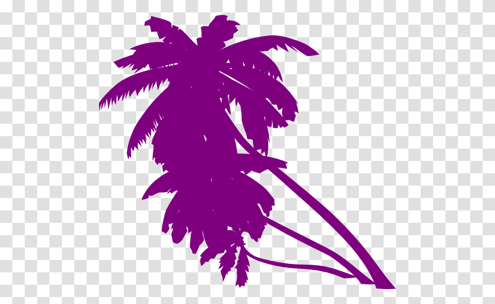 Animated Palm Trees Clipart Pink Palm Trees, Silhouette, Person Transparent Png