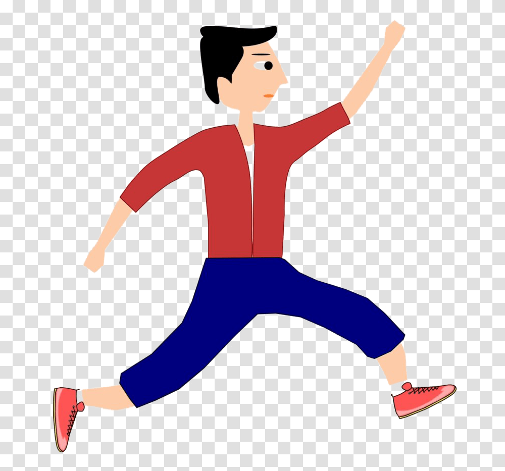 Animated Person Background, Kicking, Pants Transparent Png