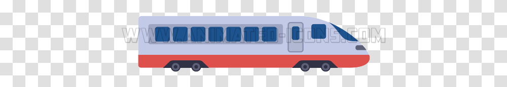 Animated Picture Of A Train, Bus, Number Transparent Png