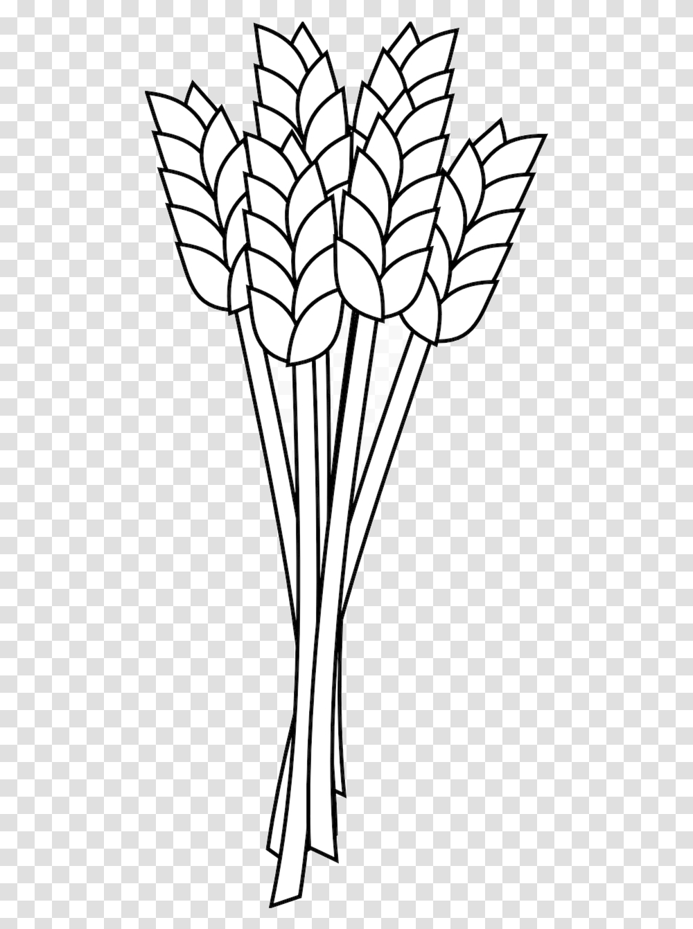 Animated Picture Of Wheat Cartoons Grains Clipart Black And White, Lamp, Couch, Furniture, Lighting Transparent Png