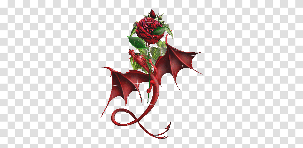 Animated Rose Wallpaper Hd Tumblr For Walls Mobile Dragon And Rose Tattoo, Leaf, Plant, Flower, Blossom Transparent Png