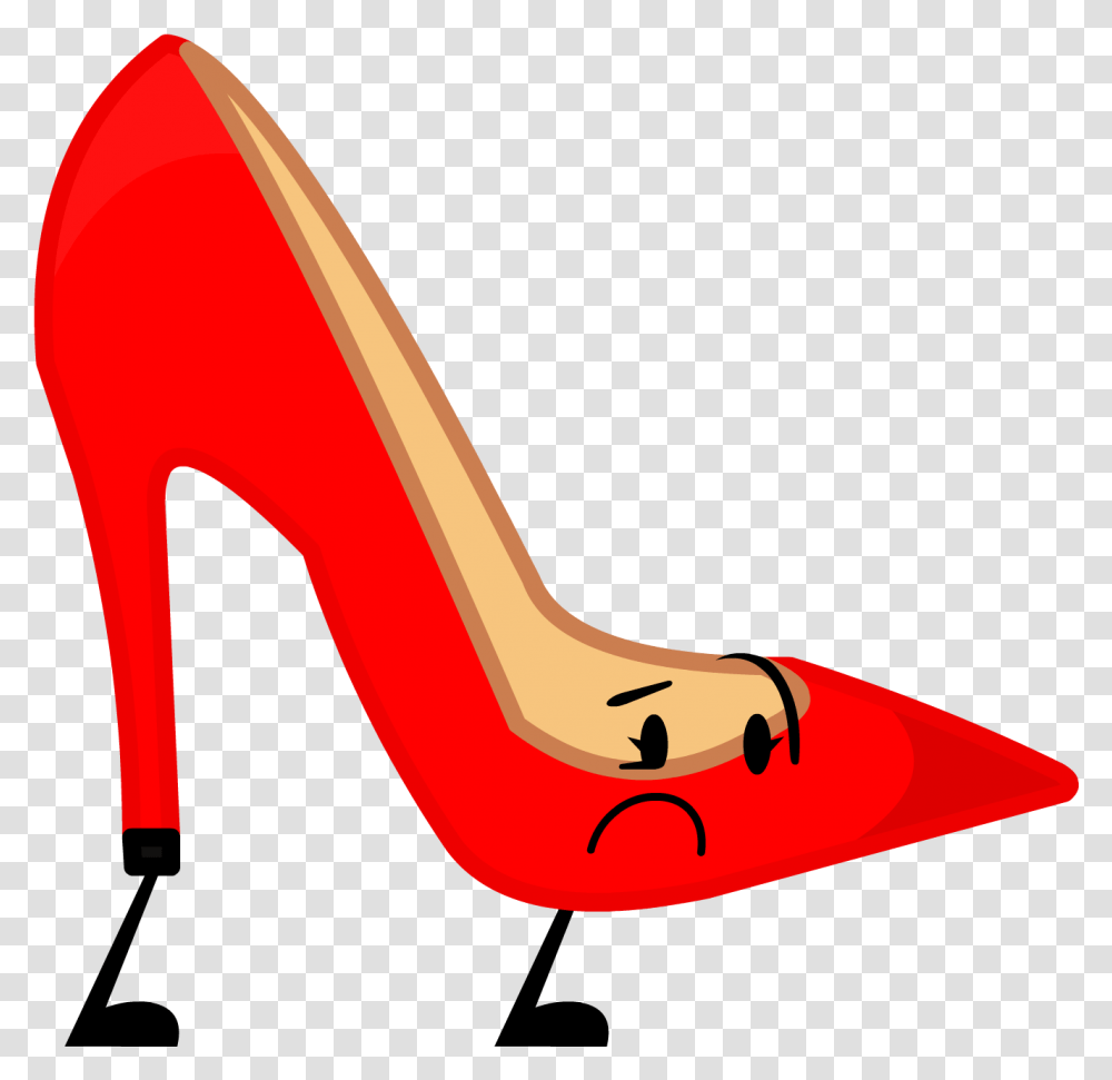 Animated Shoe Basic Pump Cartoon Jingfm Basic Pump, Clothing, Apparel, Footwear, High Heel Transparent Png