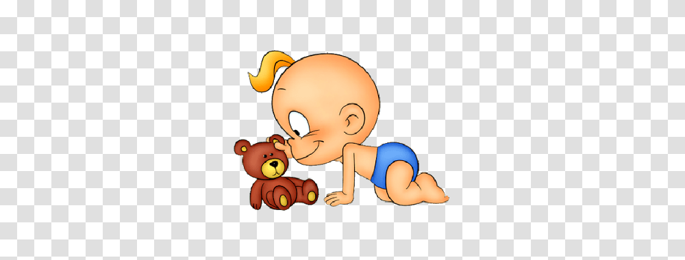 Animated Teddy Bear Gif Funny Baby Cartoon Clip Art Images Free, Person, Human, Crawling Transparent Png