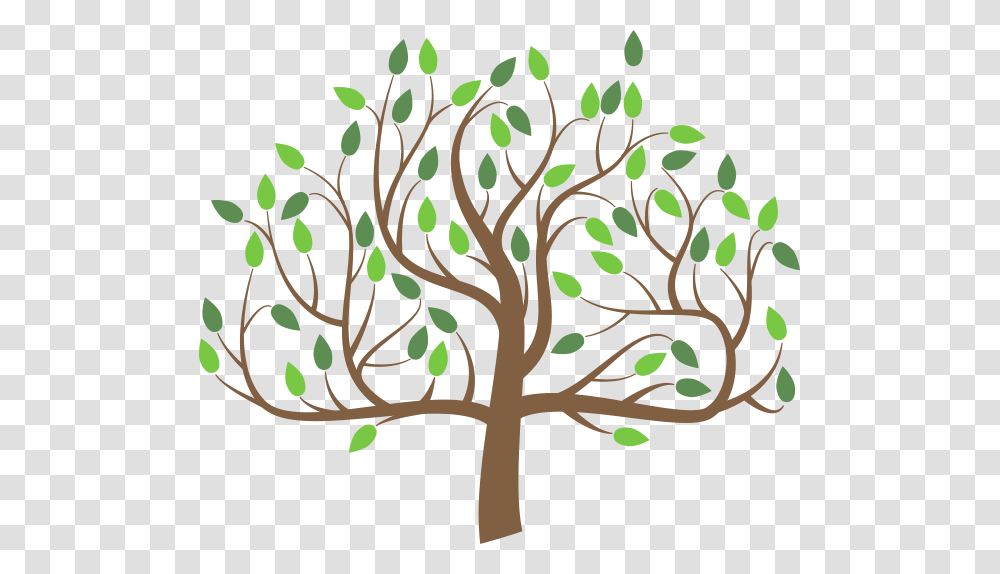 Animated Trees And Fences Animated Tree With Branches, Pattern, Painting Transparent Png