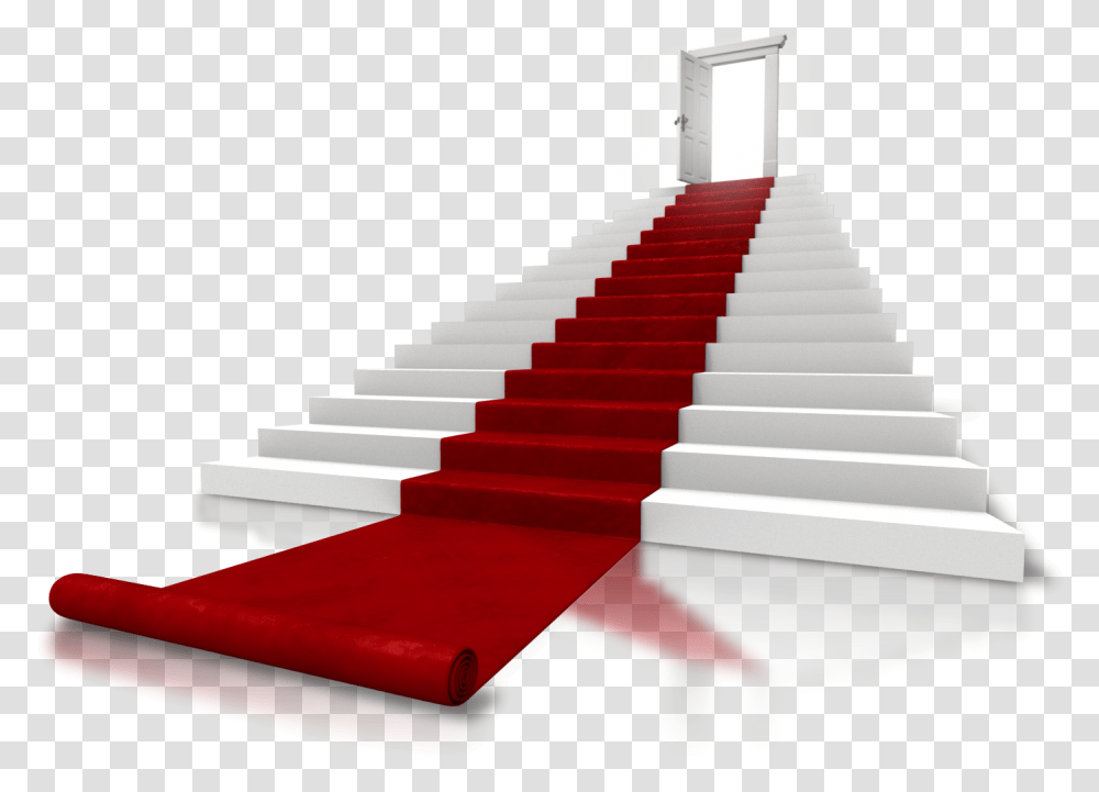 Animated Welcome For Ppt, Staircase, Red Carpet, Premiere, Fashion Transparent Png