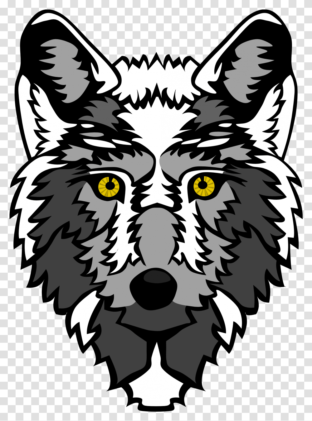 Animated Wolf Head Wolf Head Vector, Stencil, Eagle, Bird, Animal Transparent Png