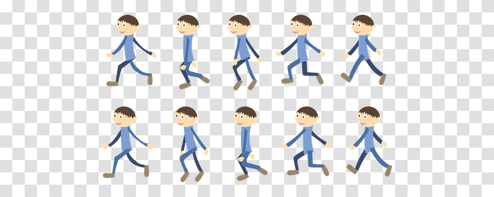 Animation Person, Comics, Book, Pedestrian Transparent Png