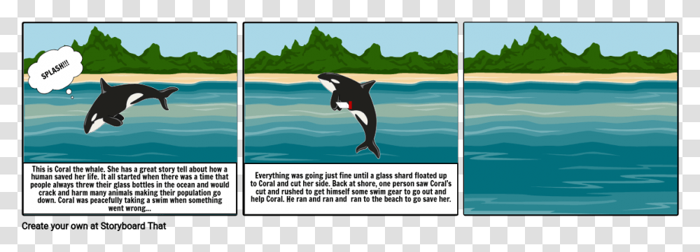Animation, Animal, Sea Life, Mammal, Orca Transparent Png
