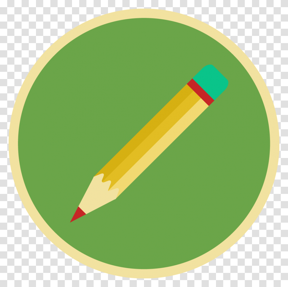 Animation Icon Circle, Pencil Transparent Png