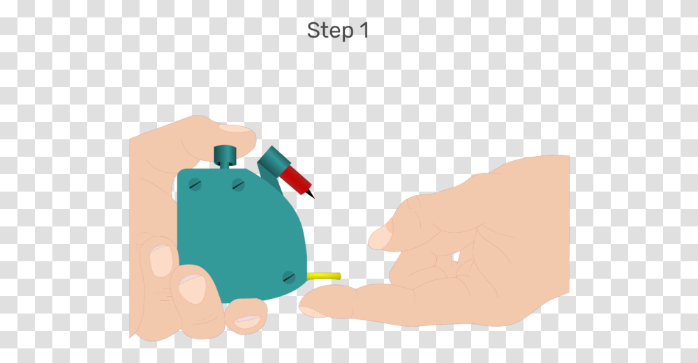 Animation Of The Index Finger Being Lanced And The Blood, Piggy Bank, Security, Hand Transparent Png