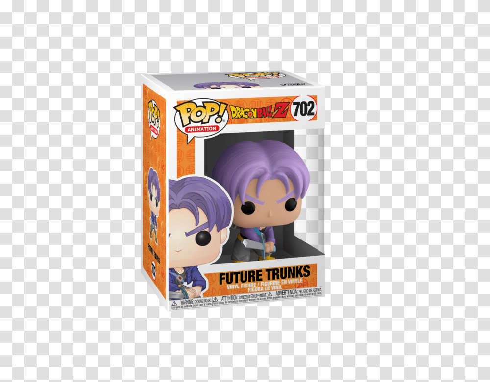 Animation Pop Dragon Ball Z Future Trunks 702, Person, Field, Toy, Girl Transparent Png