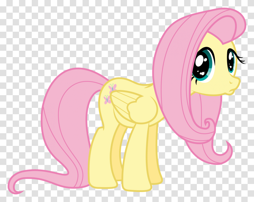 Animation Vector Face Fluttershy, Plant, Food, Vegetable, Outdoors Transparent Png