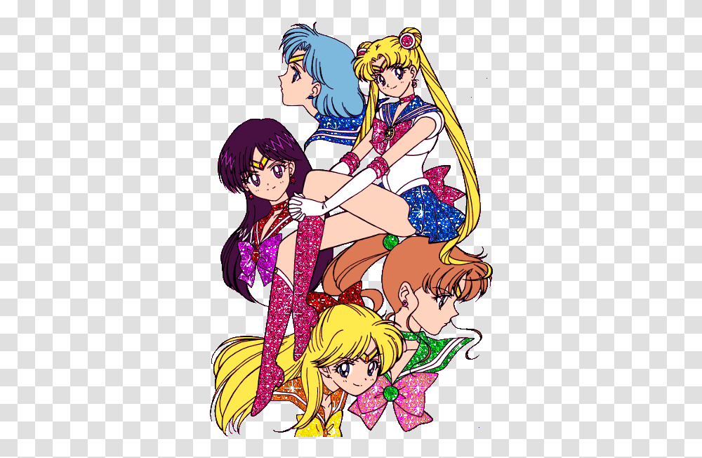 Anime 1314028 Glitter Gif And Sailor Moon Sailor Moon Wallpaper Iphone, Comics, Book, Manga, Person Transparent Png
