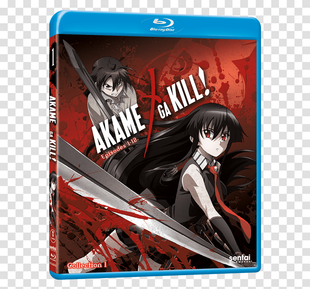 Anime Akame Ga Kill, Poster, Advertisement, Person, Human Transparent Png