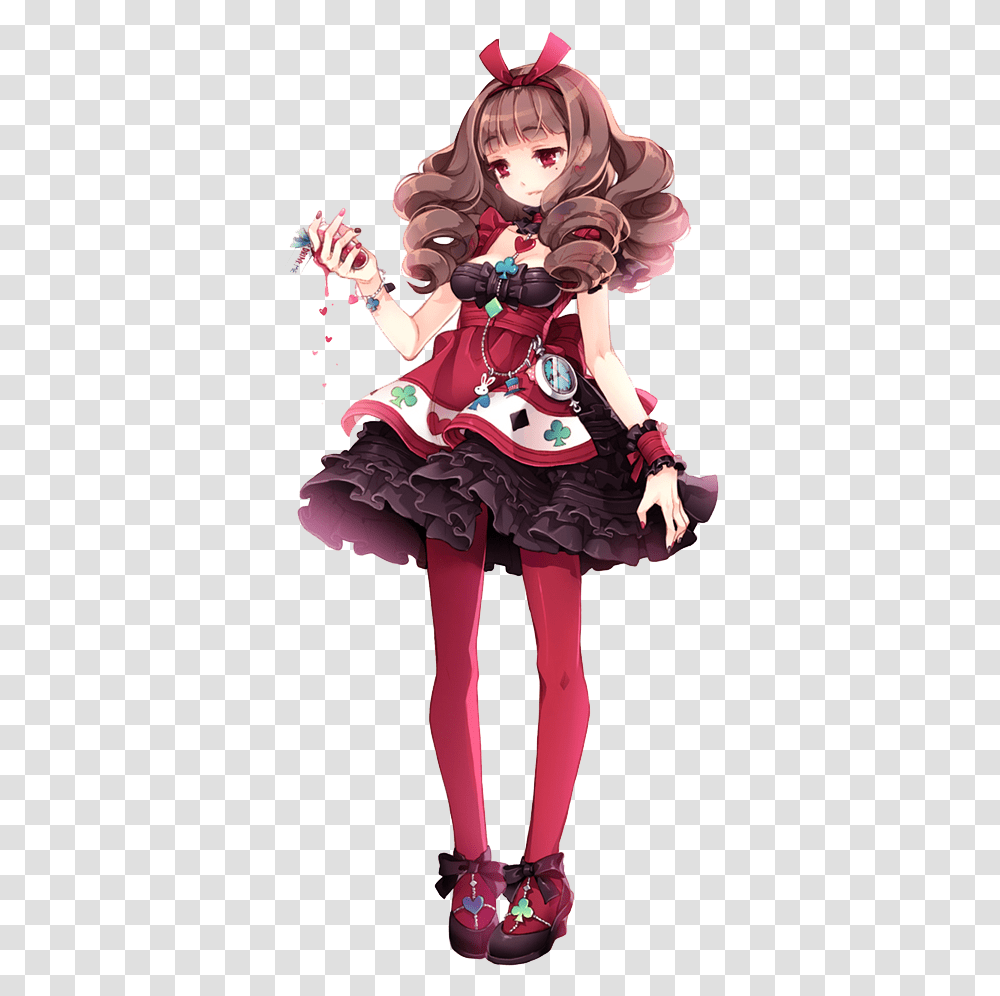 Anime Alice In Wonderland Queen Of Hearts, Performer, Person, Costume Transparent Png