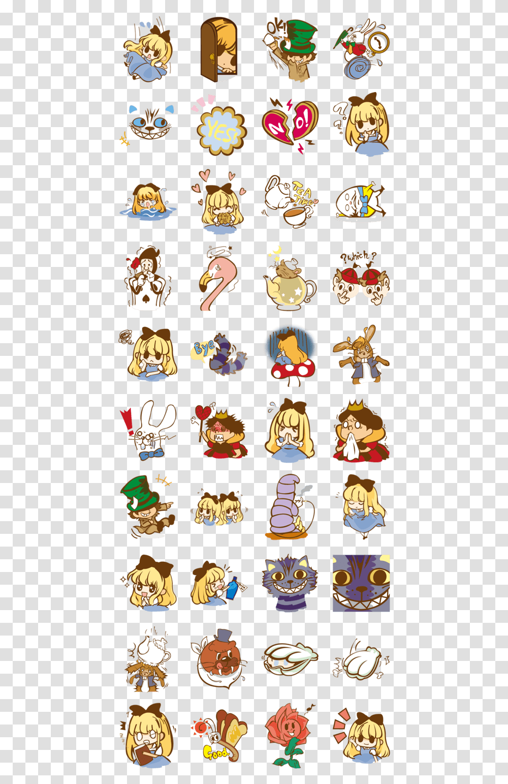 Anime Alice In Wonderland Stickers, Leisure Activities, Jewelry, Accessories, Accessory Transparent Png