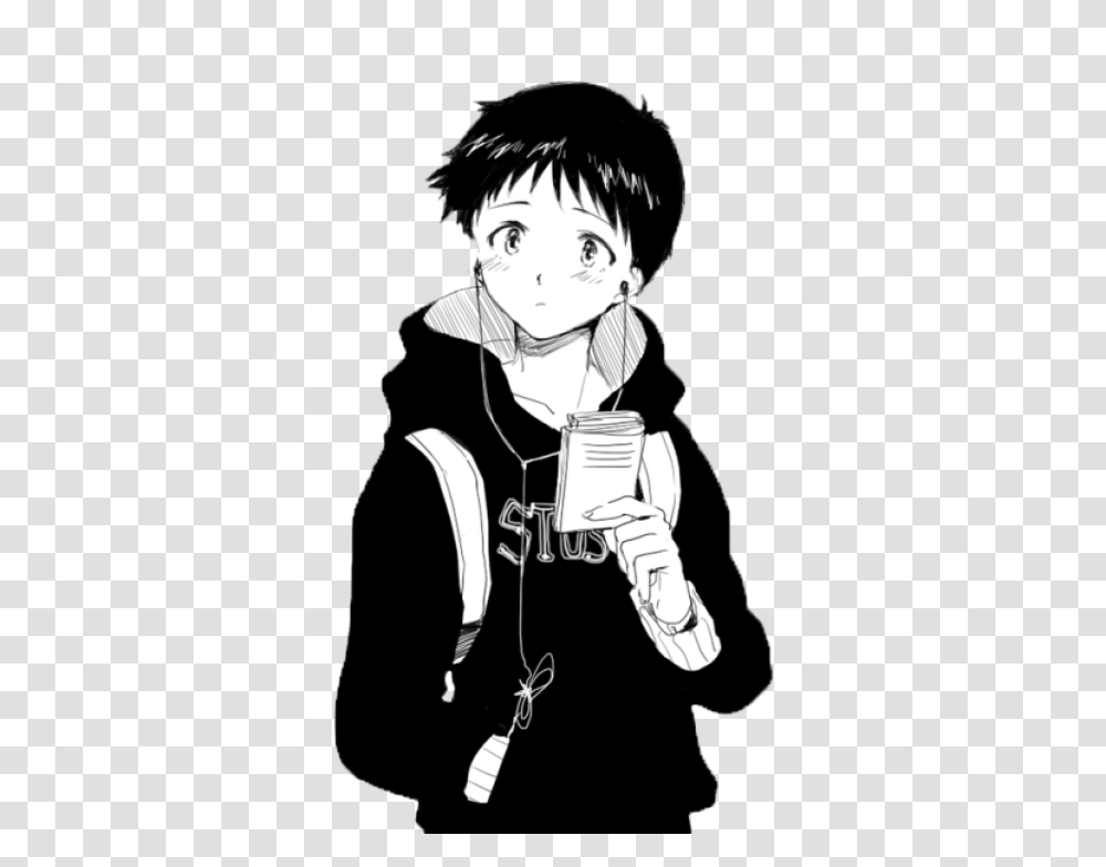 Anime And Vectors For Free Download Dlpngcom Aesthetic Anime Boys, Person, Human, Clothing, Apparel Transparent Png