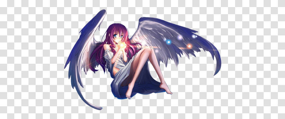 Anime Angel Images Anime Angel Girl, Art, Person, Human, Archangel Transparent Png