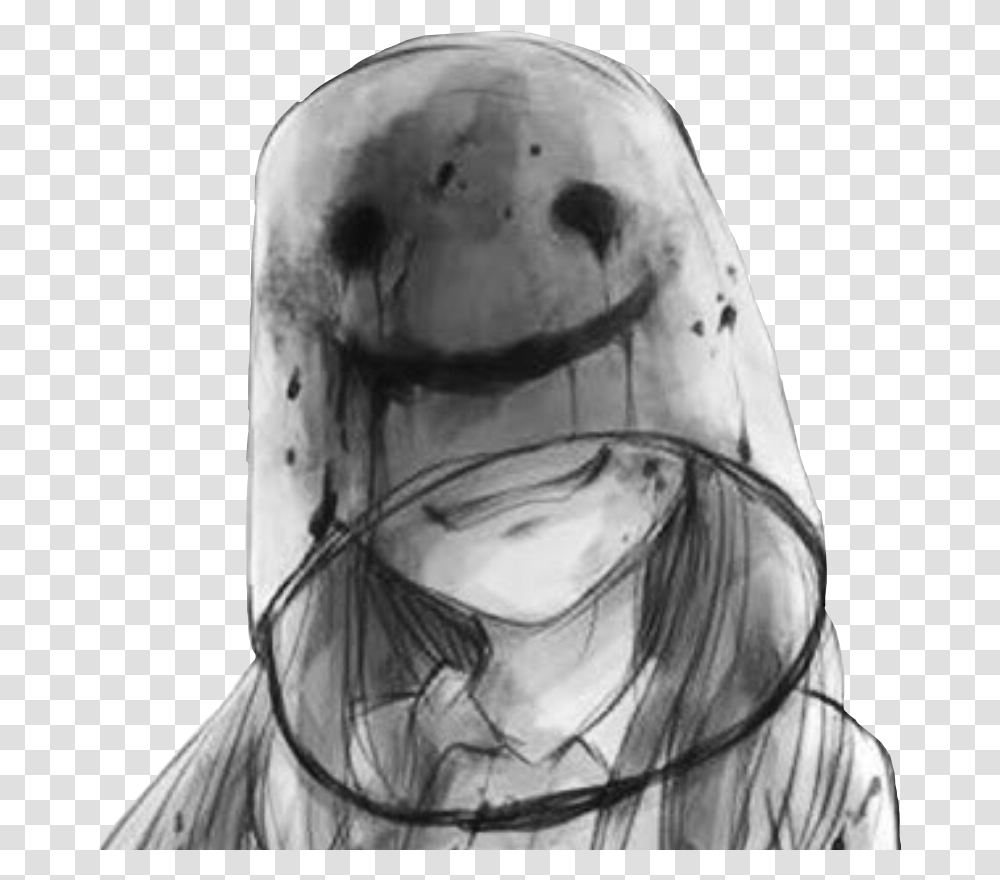 Anime Animegirl Animegirl Src Data Depressed Anime Girl Sad, Person, Human, Helmet Transparent Png
