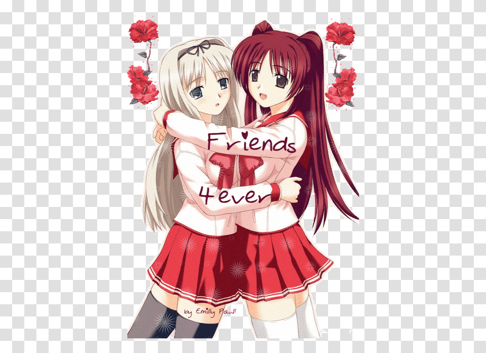Anime Best Friends Forever, Manga, Comics, Book, Person Transparent Png