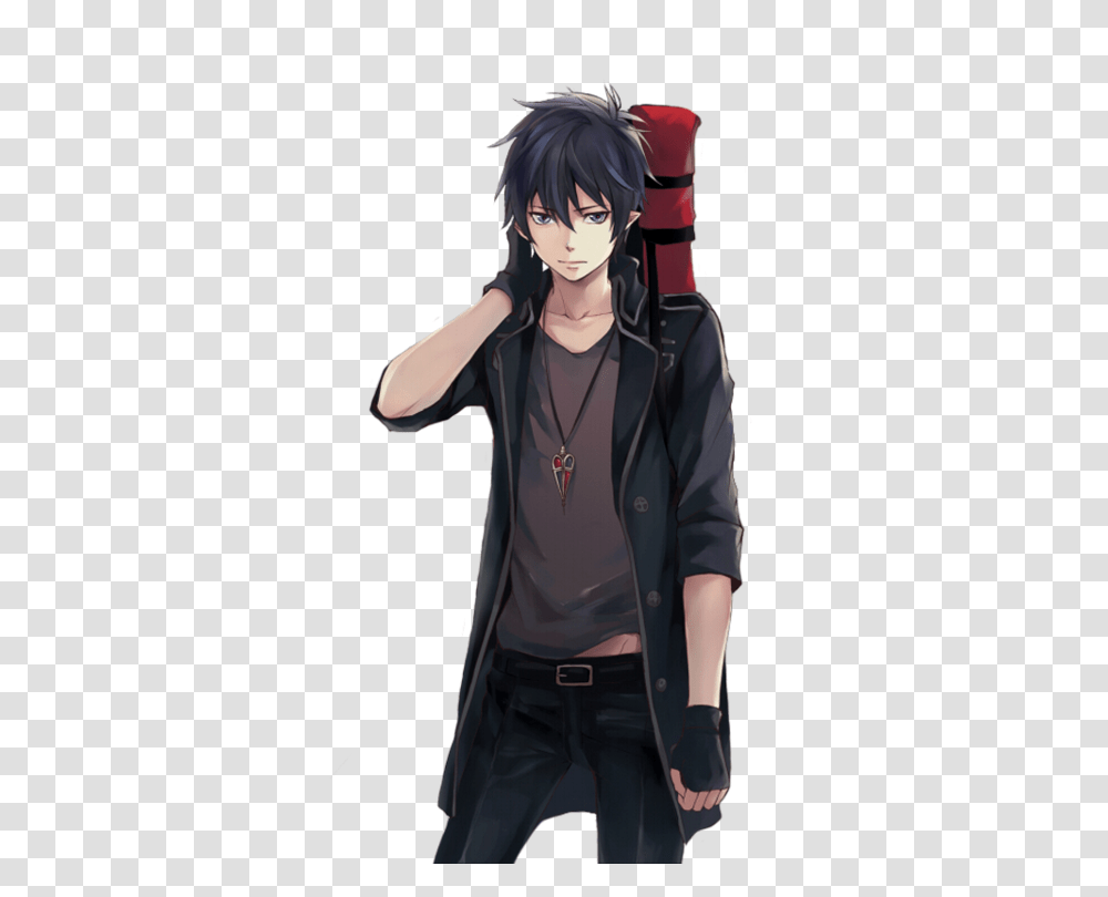 Anime Blue Exorcist Rin Okumura, Clothing, Apparel, Person, Human Transparent Png