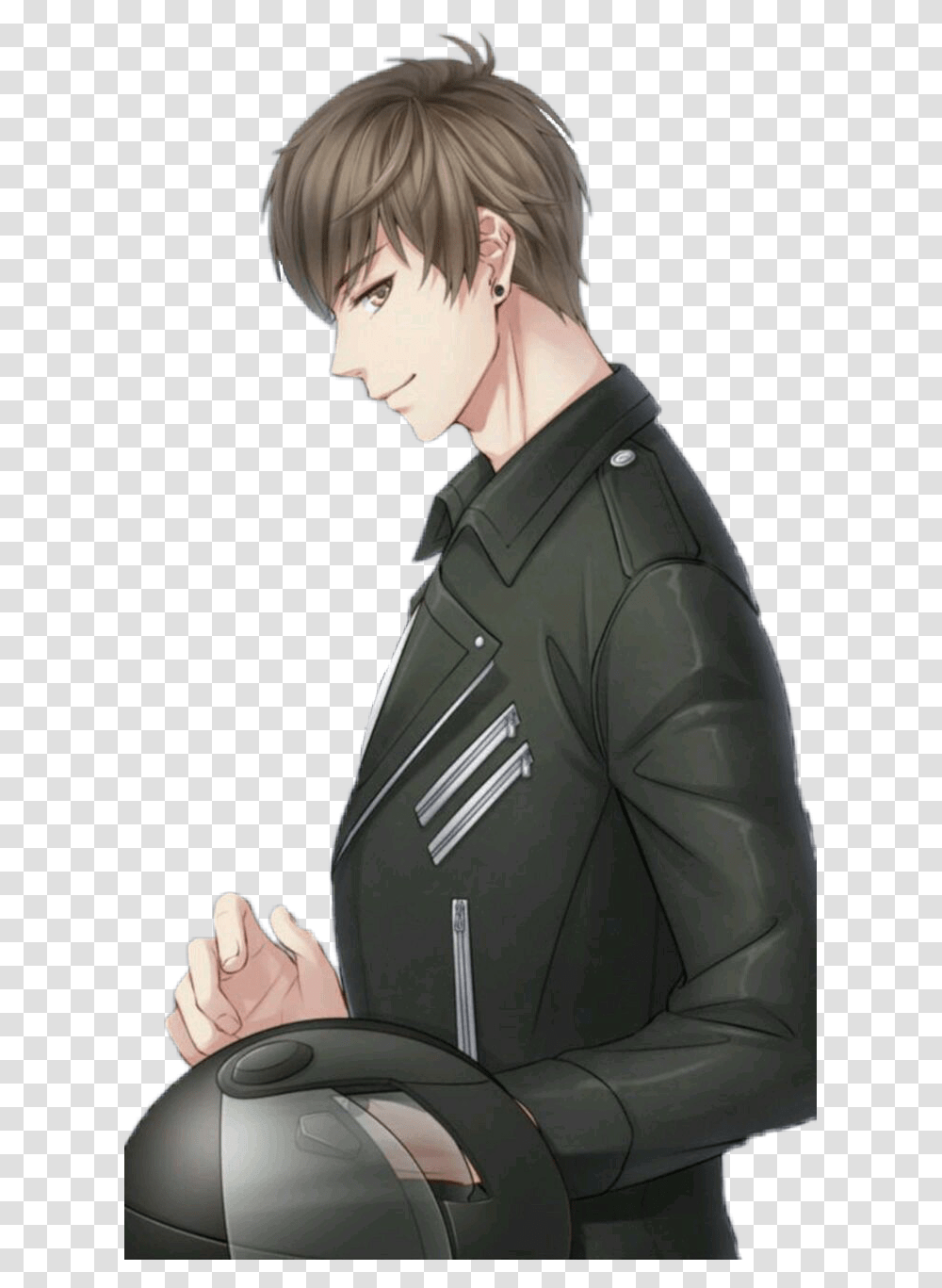 Anime Boy Animeboy Bad Badass Badboy Love And Bad Boy Anime Boy, Person, Coat, Jacket Transparent Png
