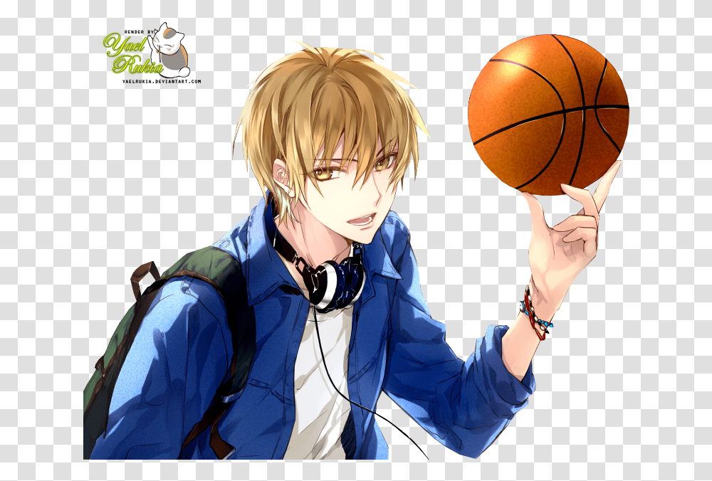 Anime Boy Basketball Player, Person, Human, People, Team Sport Transparent Png