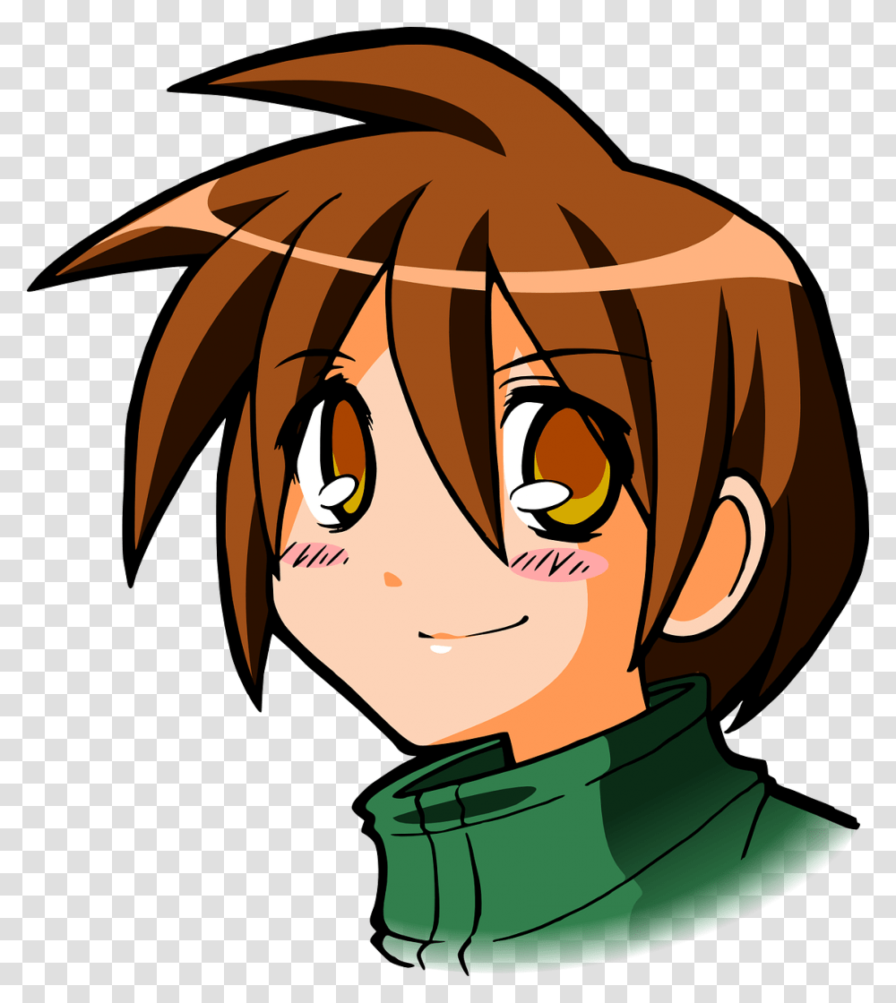 Anime Boy Clip Art, Manga, Comics, Book Transparent Png