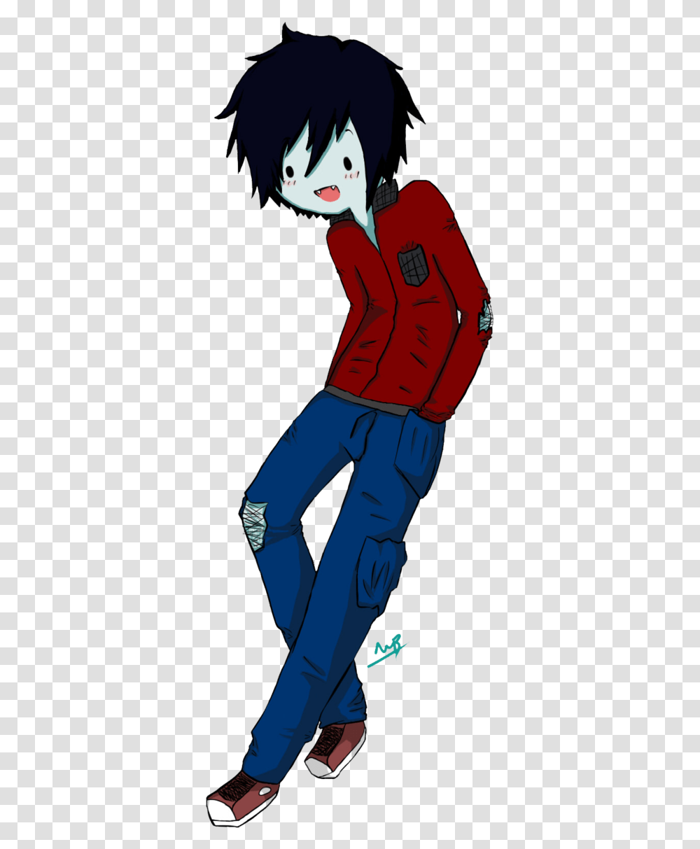 Anime Boy Marceline, Pants, Person, Jeans Transparent Png