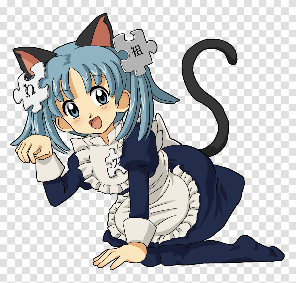 Anime Cat Girl, Comics, Book, Manga Transparent Png