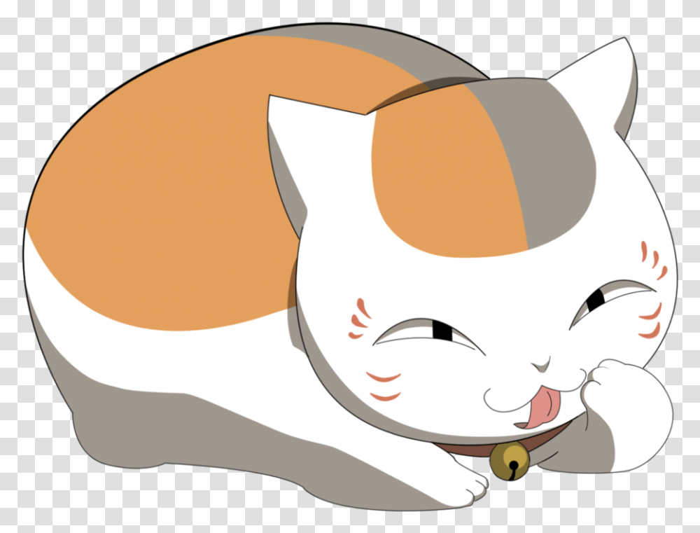 Anime Cat Nyanko Sensei Background, Pillow, Cushion, Animal, Seed Transparent Png