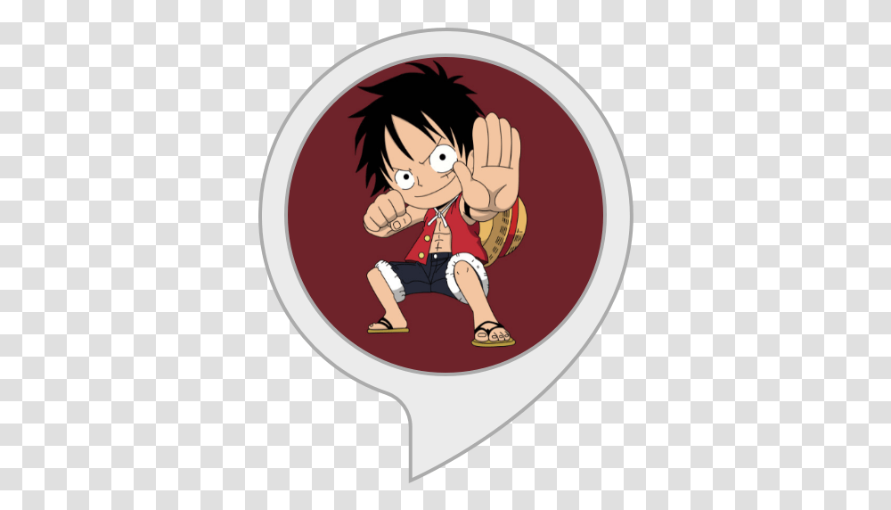Anime Characters Amazonin Alexa Skills Chibi Monkey D Luffy Gear 2, Person, Human, Label, Text Transparent Png