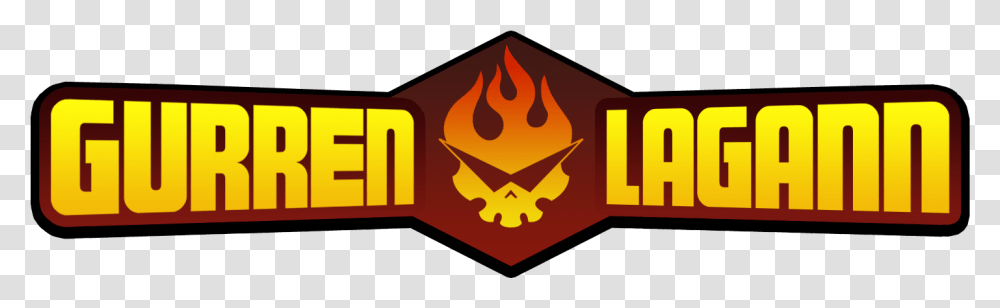 Anime Cheks Gurren Lagann Logo, Fire, Flame Transparent Png