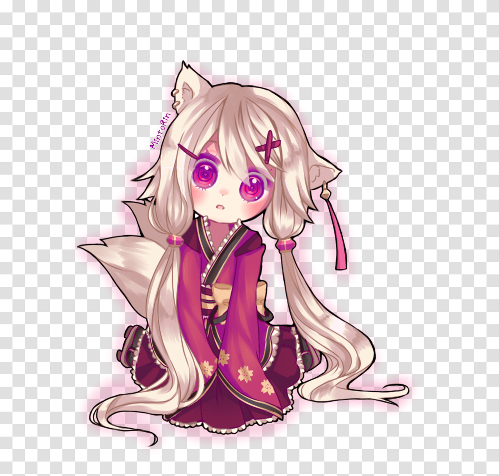 Anime Chibi Cute Image, Manga, Comics, Book, Person Transparent Png