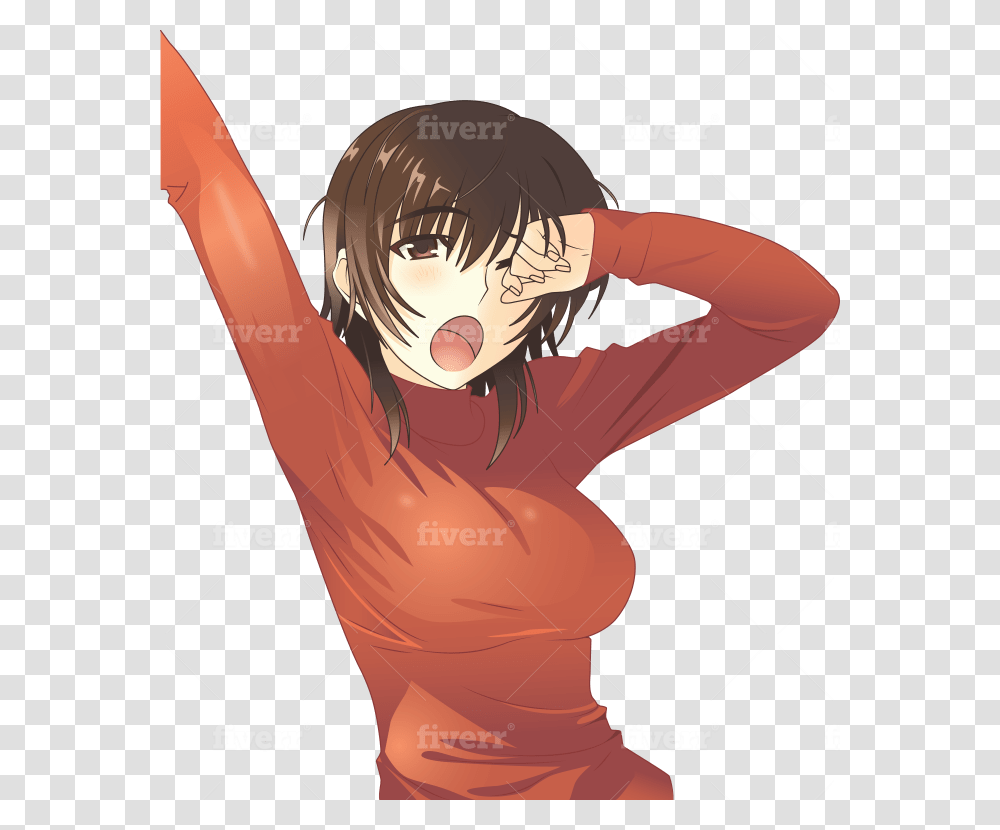 Anime, Comics, Book, Manga, Person Transparent Png