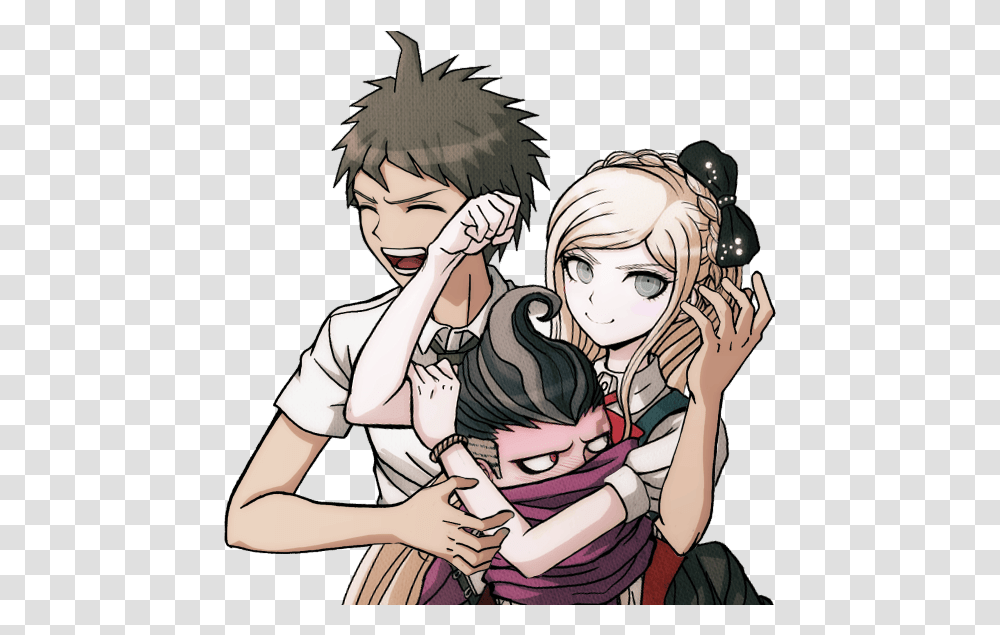 Anime Couple Hinata Hajime Sprite Edit, Comics, Book, Manga, Person Transparent Png