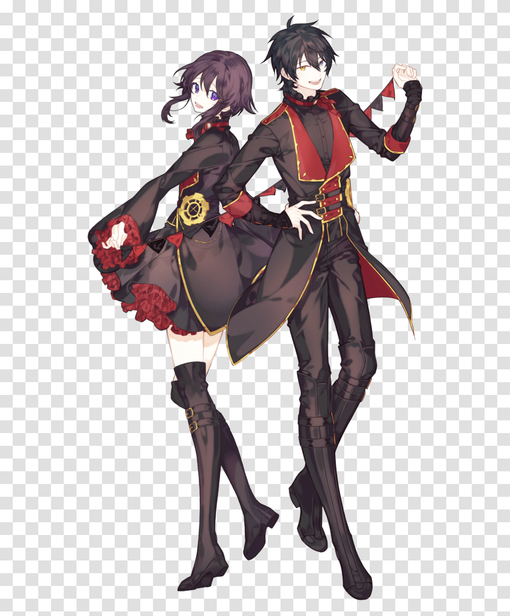 Anime Couple Outfits, Person, Human, Comics Transparent Png